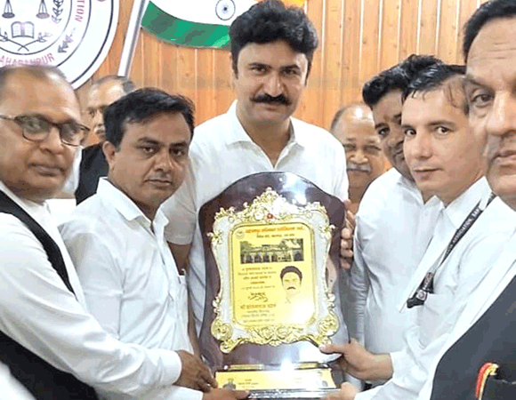 सिविल कोर्ट बार पुस्तकालय भवन में सौर ऊर्जा संयंत्र का लोकार्पण