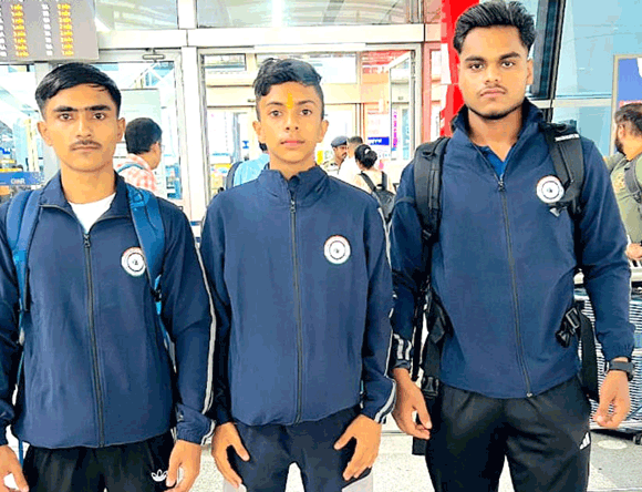 एशियाई कुराश चैम्पियनशिप में जौहर दिखाएंगे सहारनपुर के राघव, कृष्ण व अभिनव