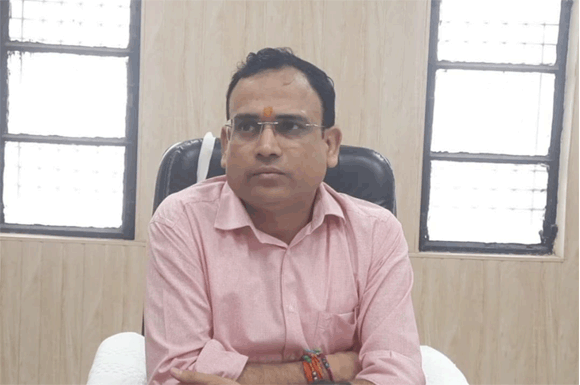 स्लग- विभाग का राजस्व बढ़ाना होगा प्राथमिकता आरटीओ शंकर जी सिंह