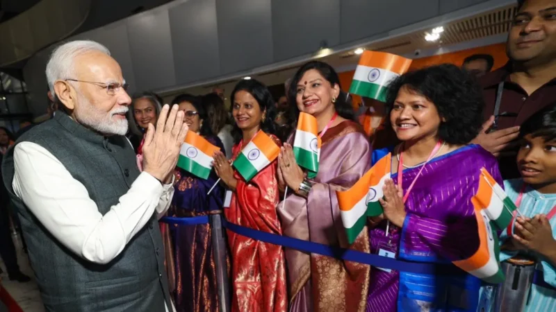 ब्रासीलिया में PM मोदी का जोरदार स्वागत, स्थानीय लोगों ने संस्कृत मंत्रोच्चार से किया मंत्रमुग्ध