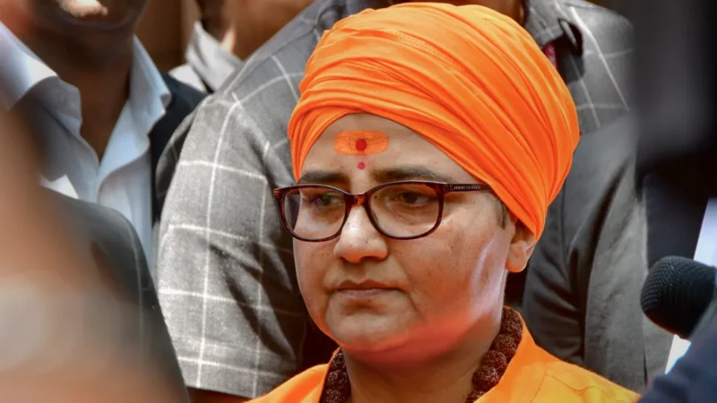 साध्वी प्रज्ञा की मालेगांव ब्लास्ट केस में पहली प्रतिक्रिया, ‘मुझे अपने ही देश में आतंकवादी बना दिया गया’