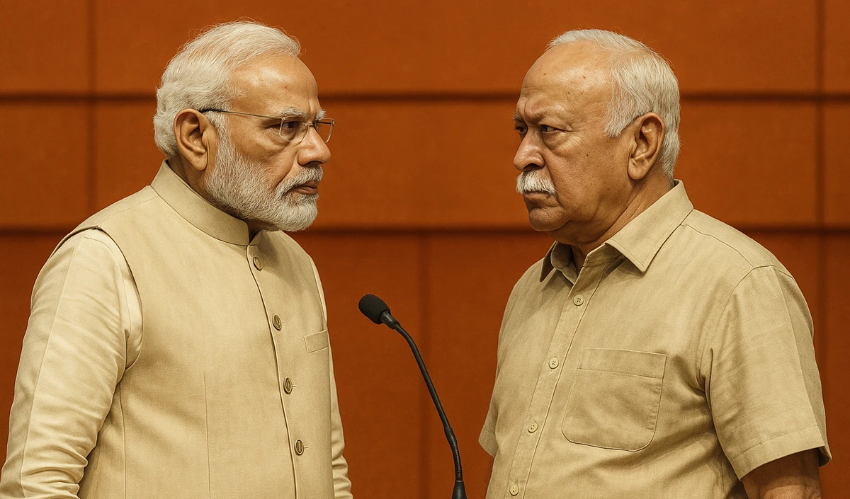 धनखड़, अमित शाह के बाद अब मोहन भागवत का संदेश: क्या मोदी को दिया गया है ‘75 पार विश्राम’ का संकेत?