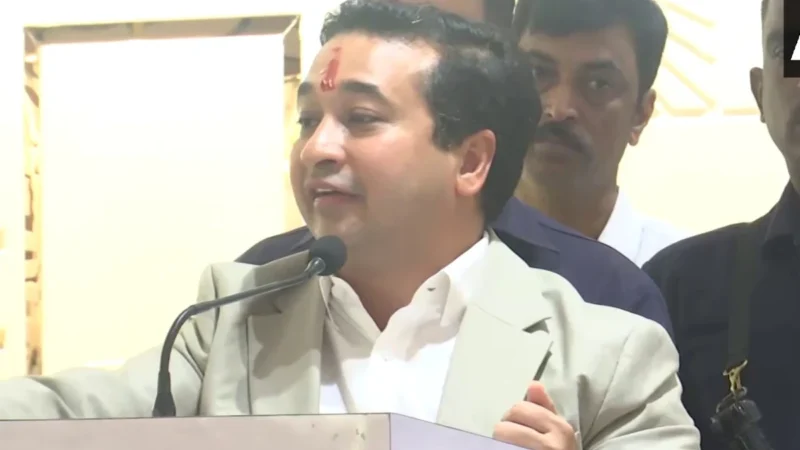 महाराष्ट्र के मंत्री नितेश राणे ने किसे कहा हरा सांप, बोले- हिंदुओं के वोट से बना विधायक, गोल टोपी और दाढ़ी…