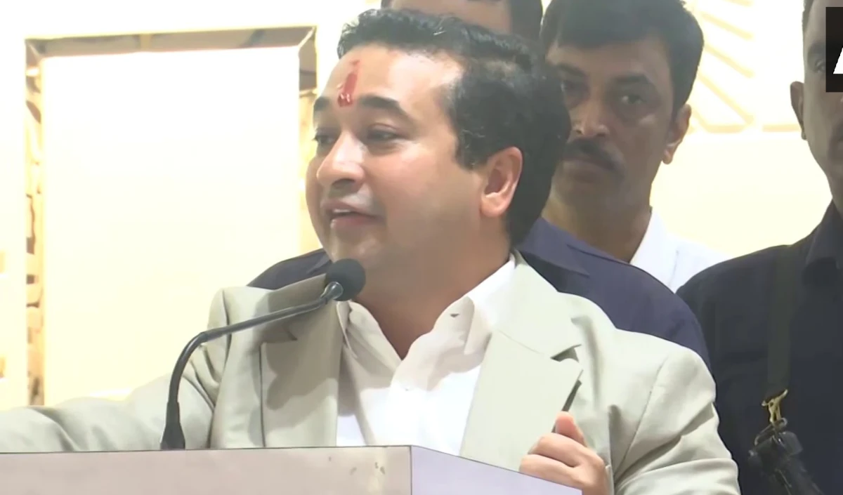 महाराष्ट्र के मंत्री नितेश राणे ने किसे कहा हरा सांप, बोले- हिंदुओं के वोट से बना विधायक, गोल टोपी और दाढ़ी…