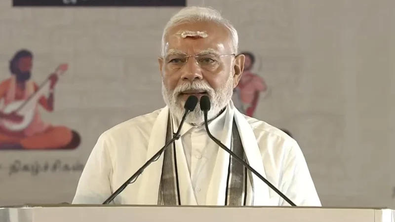गंगईकोंडा चोलपुरम से PM मोदी का संदेश, सांस्कृतिक विरासत और राष्ट्र सुरक्षा सर्वोपरि