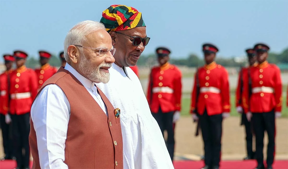 Ghana को China के जाल से बाहर निकालेंगे मोदी, President Mahama से वार्ता के बाद दोनों देशों के बीच हुए कई समझौते