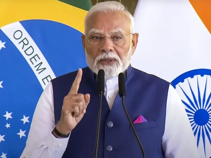ब्राजील की धरती से दुनिया को पीएम मोदी का बड़ा संदेश, कहा-‘आतंकवाद पर दोहरे मापदंड के लिए कोई जगह नहीं’