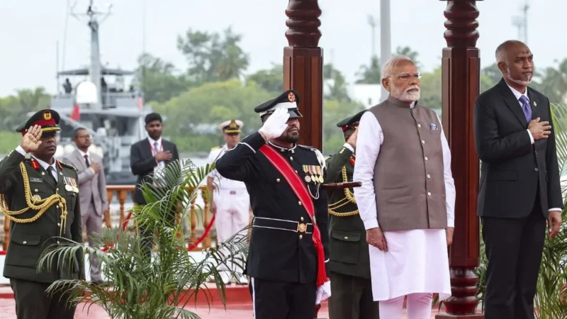 मालदीव के स्वतंत्रता दिवस समारोह में शामिल हुए पीएम मोदी, जयशंकर ने द्वीप राष्ट्र की हीरक जयंती पर दी बधाई