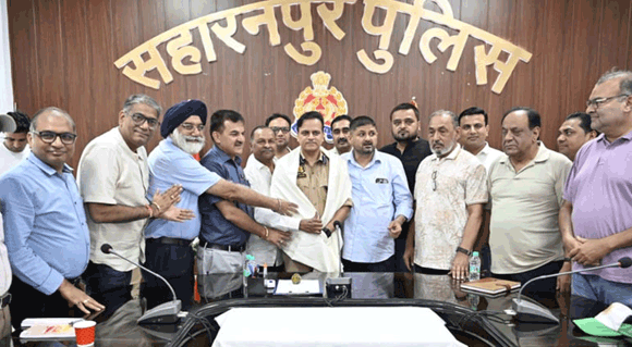 व्यापार मंडल के साथ एसएसपी की गोष्ठी, समस्याओं के समाधान के दिए निर्देश