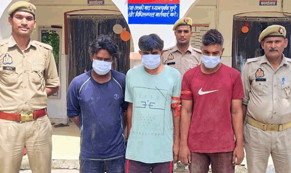 नागल पुलसि के हत्थे चढ़े तीन आरोपी