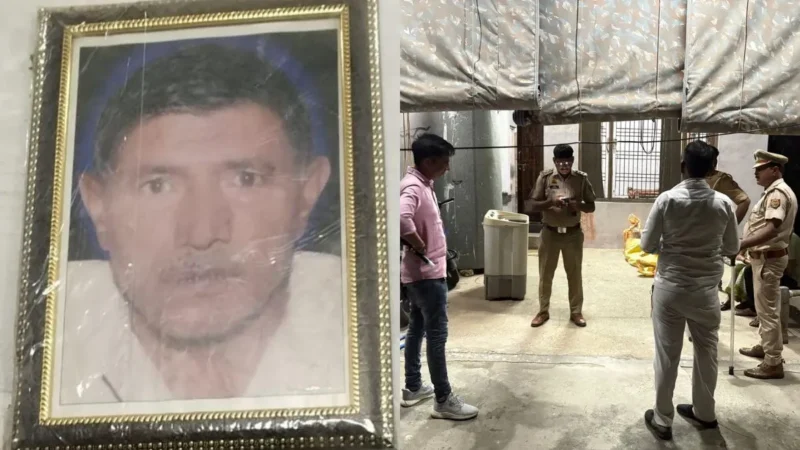 यूपी के हापुड़ में हिस्ट्रीशीटर बेटे ने पिता को मारी गोली, शराब पिलाई और दनादन शरीर में उतार दी गोलियां