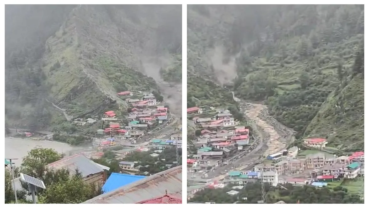 उत्तराखंड के धराली में बादल फटने से मची बड़ी तबाही, अबतक 10 की मौत, 40 से ज्यादा लापता