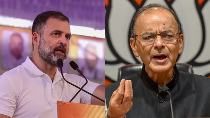 राहुल गांधी का दावा- ‘कृषि कानून पर अरुण जेटली ने धमकाया था’, BJP बोली- 2019 में उनकी मौत हुई, 2020 में कैसे मिले?