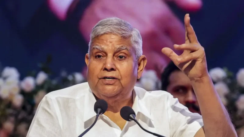 पूर्व उपराष्ट्रपति धनखड़ ने राजस्थान विधानसभा में पेंशन के लिए दिया आवेदन, 1993 में बने थे विधायक