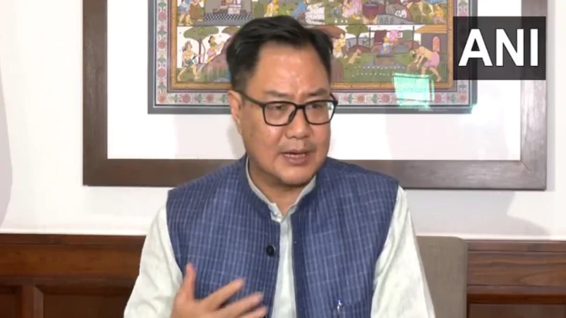 बस बहुत हो गया…, विपक्ष पर बरसे किरेन रिजिजू, कहा- अब हम देश और संसद का समय और बर्बाद नहीं होने देंगे