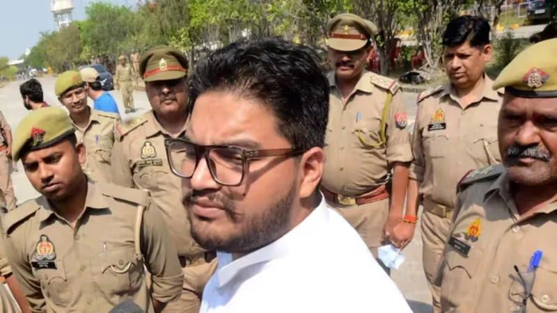 रातों रात मुख्तार के बेटे उमर अंसारी को गाजीपुर से कासगंज जेल में किया गया शिफ्ट