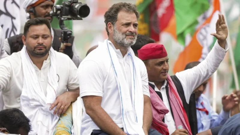 ‘हमने अवध हराया, आप मगध हराइये’, आरा की रैली में अखिलेश यादव ने BJP पर साधा निशाना; तेजस्वी-राहुल संग साझा किया मंच