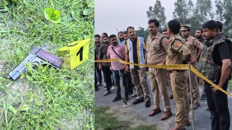 यूपी के सीतापुर में एनकाउंटर, पत्रकार राघवेंद्र वाजपेयी हत्याकांड के दोनों शूटर ढेर