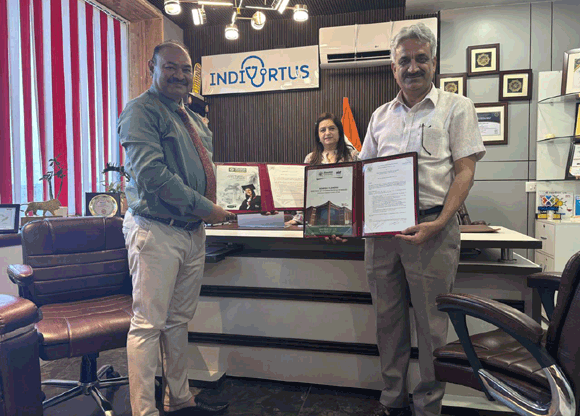 शोभित विश्वविद्यालय, गंगोह और इंडिविर्टस हेल्थकेयर सर्विसेज प्राइवेट लिमिटेड ने शैक्षणिक एवं वैज्ञानिक सहयोग को बढ़ावा देने के लिए समझौता ज्ञापन पर हस्ताक्षर किए