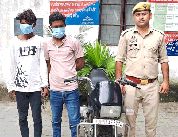 जनकपुरी पुलिस ने किया वाहन चोरी की घटना खुलासा