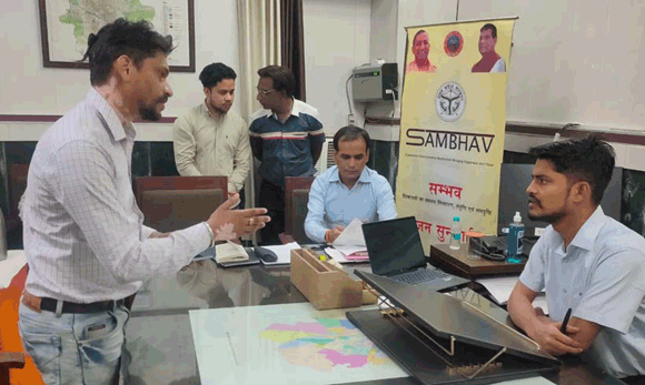 सफाई सम्बंधी समस्या का तत्काल कराया निस्तारण