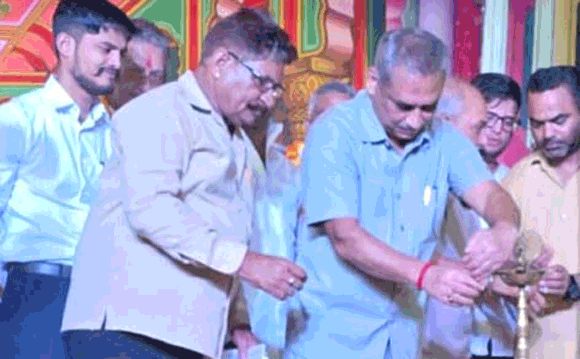 गांधी पार्क में श्री रामलीला महोत्सव का हुआ उद्घाटन