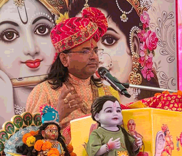 भगवान श्री कृष्ण ने अपनी लीलाओं से किया था कंस का संहार: कथावाचक