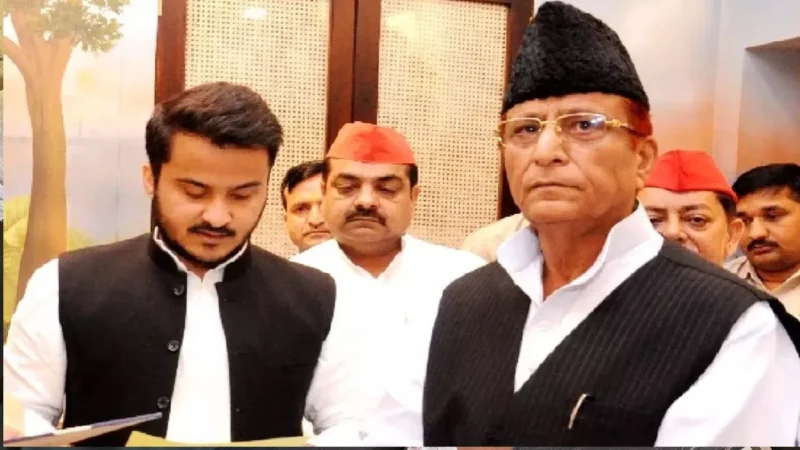 सीतापुर जेल से रिहा होकर सीधे कहां पहुंचे आजम खां? दोनों बेटे और 80 गाड़ियों का काफिला रहा साथ