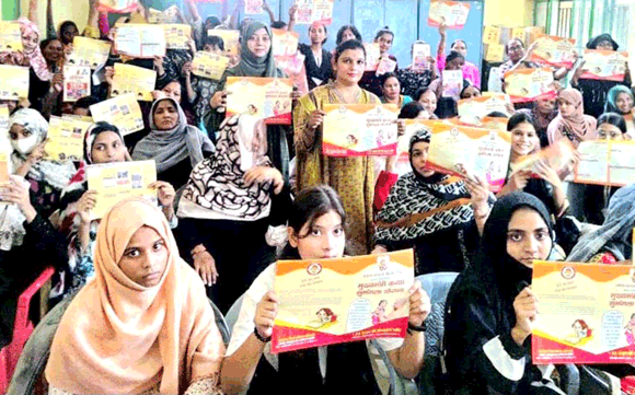 संकल्प हब फॉर इम्पावरमेंट ऑफ वूमेन योजना की थीम पर राष्ट्रीय किशोर स्वास्थ्य कार्यक्रम आयोजित