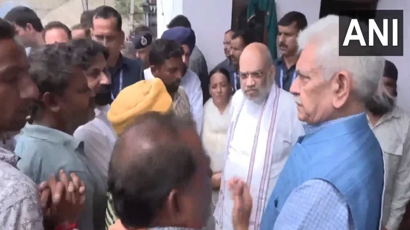 जम्मू में बाढ़ से मची तबाही, केंद्रीय गृह मंत्री अमित शाह ने ग्राउंड जीरो पर पहुंचकर हालात का किया आकलन