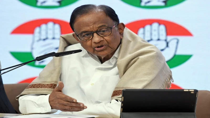 चिदंबरम का 26/11 पर कबूलनामा: अमेरिकी दबाव में UPA ने नहीं की पाकिस्तान पर कार्रवाई, BJP हुई हमलावर