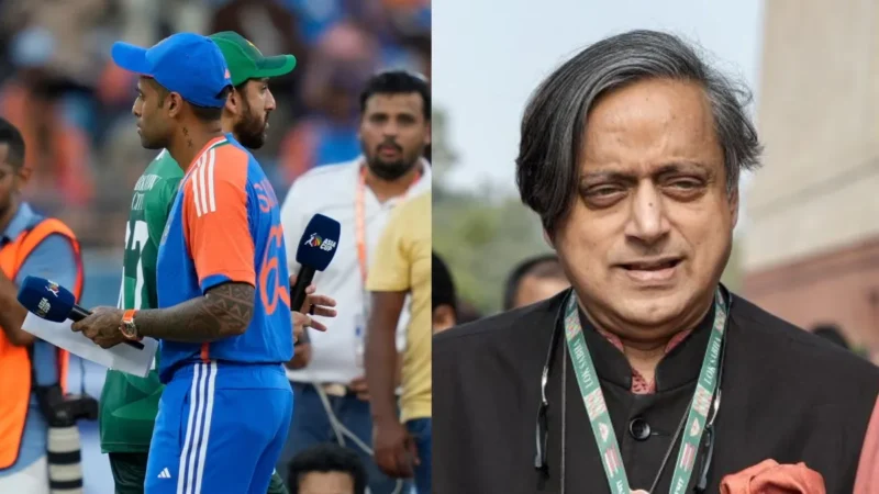 ‘भारतीय टीम को पाकिस्तानियों से हाथ मिलाना चाहिए था’, कांग्रेस सांसद शशि थरूर का बयान