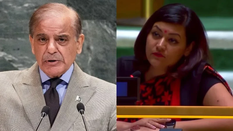 शहबाज शरीफ ने UN के भाषण में जमकर बोला झूठ, भारत ने करारा जवाब देते हुए लगाई लताड़