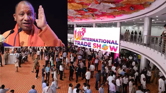 PM मोदी ने किया यूपी इंटरनेशनल ट्रेड शो का उद्घाटन, CM योगी बोले- UP देश का जीआई कैपिटल