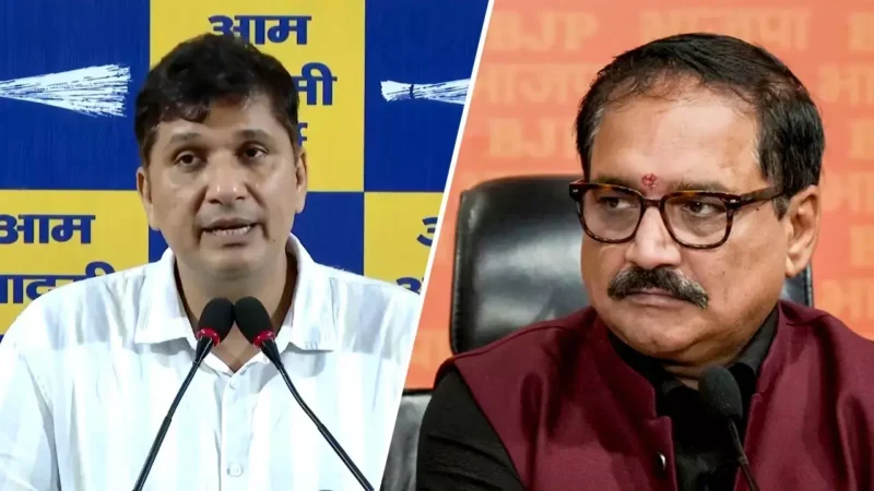 दिल्ली के वासुदेव घाट पर सियासत, सौरभ भारद्वाज के आरोप पर वीरेंद्र सचदेवा ने दिया जवाब