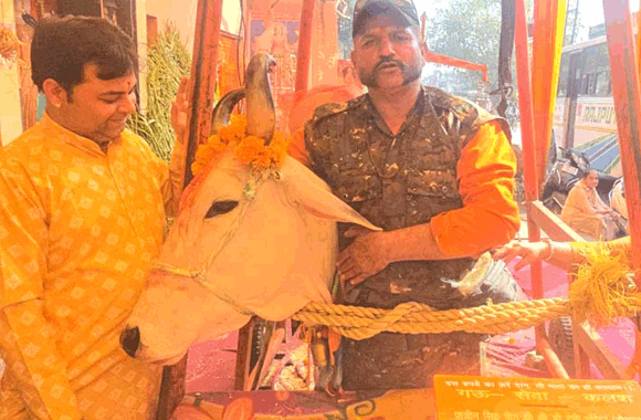 गोपाष्टमी महापर्व पर वन्देमातरम मिशन ने कराया गौसेवकों से गौरक्षा का संकल्प