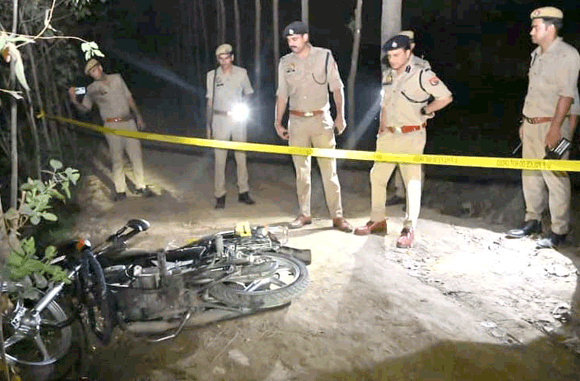 पुलिस मुठभेड़ में एक लाख रूपए का इनामी बदमाश ढेर