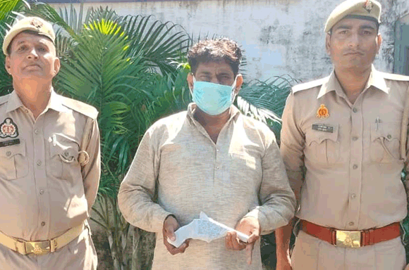 पुलिस ने मुठभेड़ में एक वांछित गौकश को किया गिरफ्तार, एक तमंचा, एक जिंदा व एक खोखा कारतूस बरामद