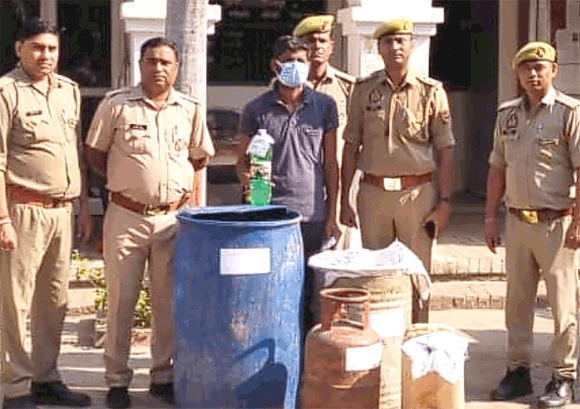 कोतवाली पुलिस व आबकारी विभाग की संयुक्त टीम को मिली बडी कामयाबी