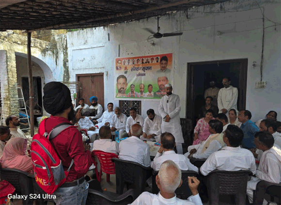 बसपाईयों ने थामा कांग्रेस का हाथ