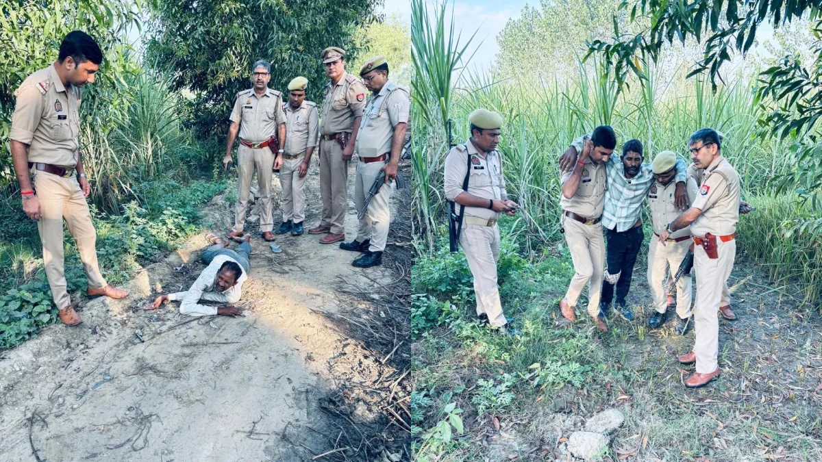 बरेली: पुलिस ने इदरीस और इकबाल को हाफ एनकाउंटर के बाद पकड़ा, हिंसा के दौरान फायरिंग का आरोप