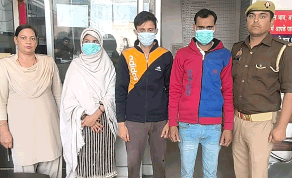 पुलिस ने दबोचे तीन वांछित आरोपी, भेजे जेल