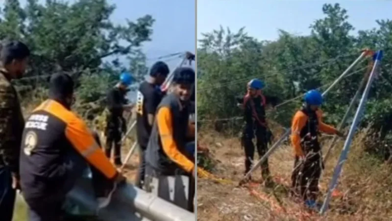 महाराष्ट्र के रायगढ़ में 400 फीट गहरी खाई में गिरी SUV, 6 लोगों की मौत