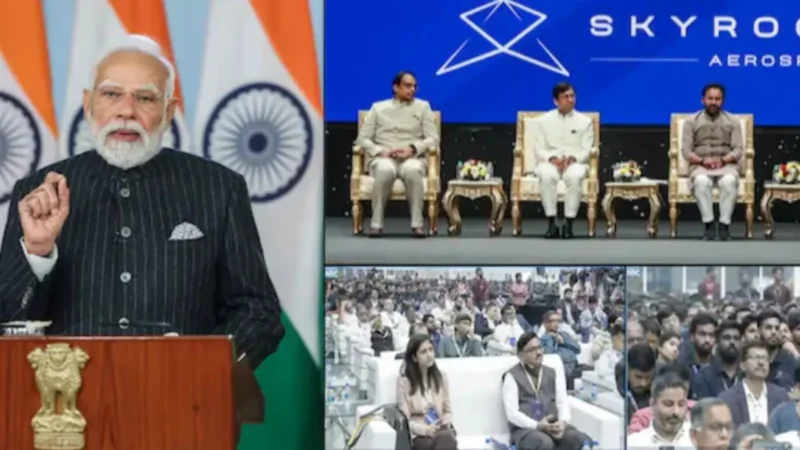 स्पेस सेक्टर में भारत की ऊंची उड़ान, PM मोदी ने विक्रम-I किया लॉन्च; Gen-Z की तारीफ