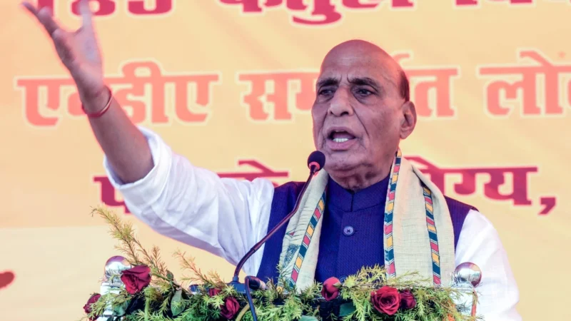 बिहार चुनाव से पहले राजनाथ का बड़ा चुनावी दांव: नीतीश ने विकास किया, राजद ने भय फैलाया