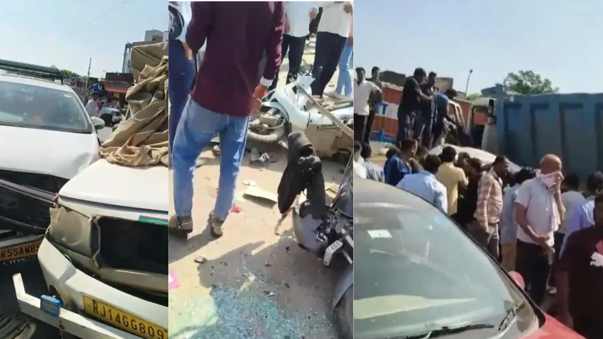 राजस्थान: जयपुर में भीषण सड़क हादसा, बेकाबू डंपर ने 50 लोगों को कुचला, 14 की मौत