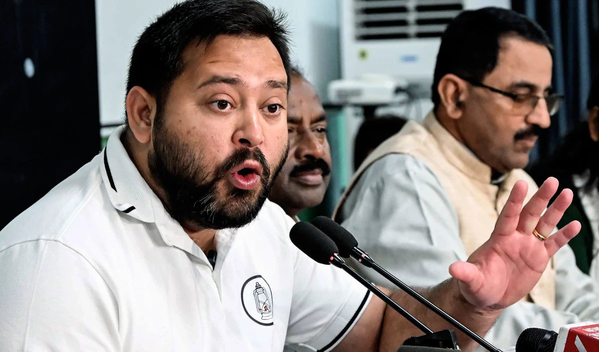 मतगणना से पहले तेजस्वी की उम्मीदवारों संग बैठक, बोले- किसी गड़बड़ी से निपटने को तैयार