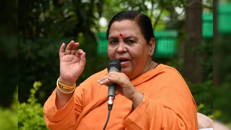 स्वामी प्रसाद मौर्य पर उमा भारती का करारा पलटवार, कहा- तुच्छ व्यक्ति हैं, सिर्फ चर्चा के लिए…