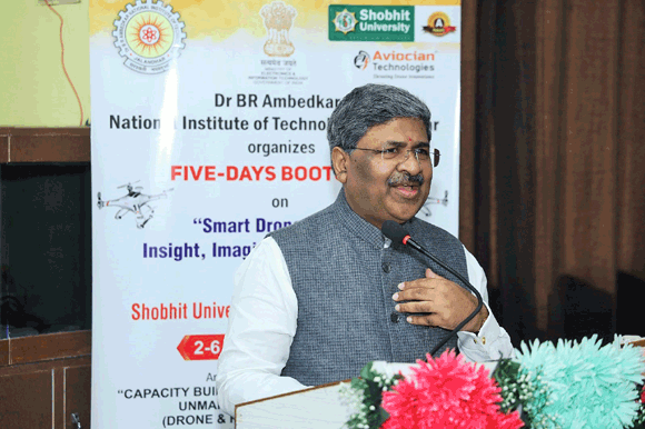 शोभित विश्वविद्यालय, गंगोह में “स्मार्ट ड्रोन विज़न: इनसाइट, इमेजिंग एंड इनोवेशन”पर पाँच दिवसीय बूट कैंप का शुभारंभ