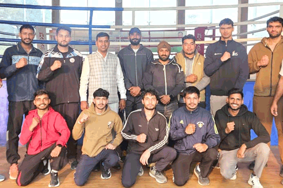 मण्डल स्तरीय बॉक्सिंग पुरुष चयन/ट्रायल सफलतापूर्वक संपन्न